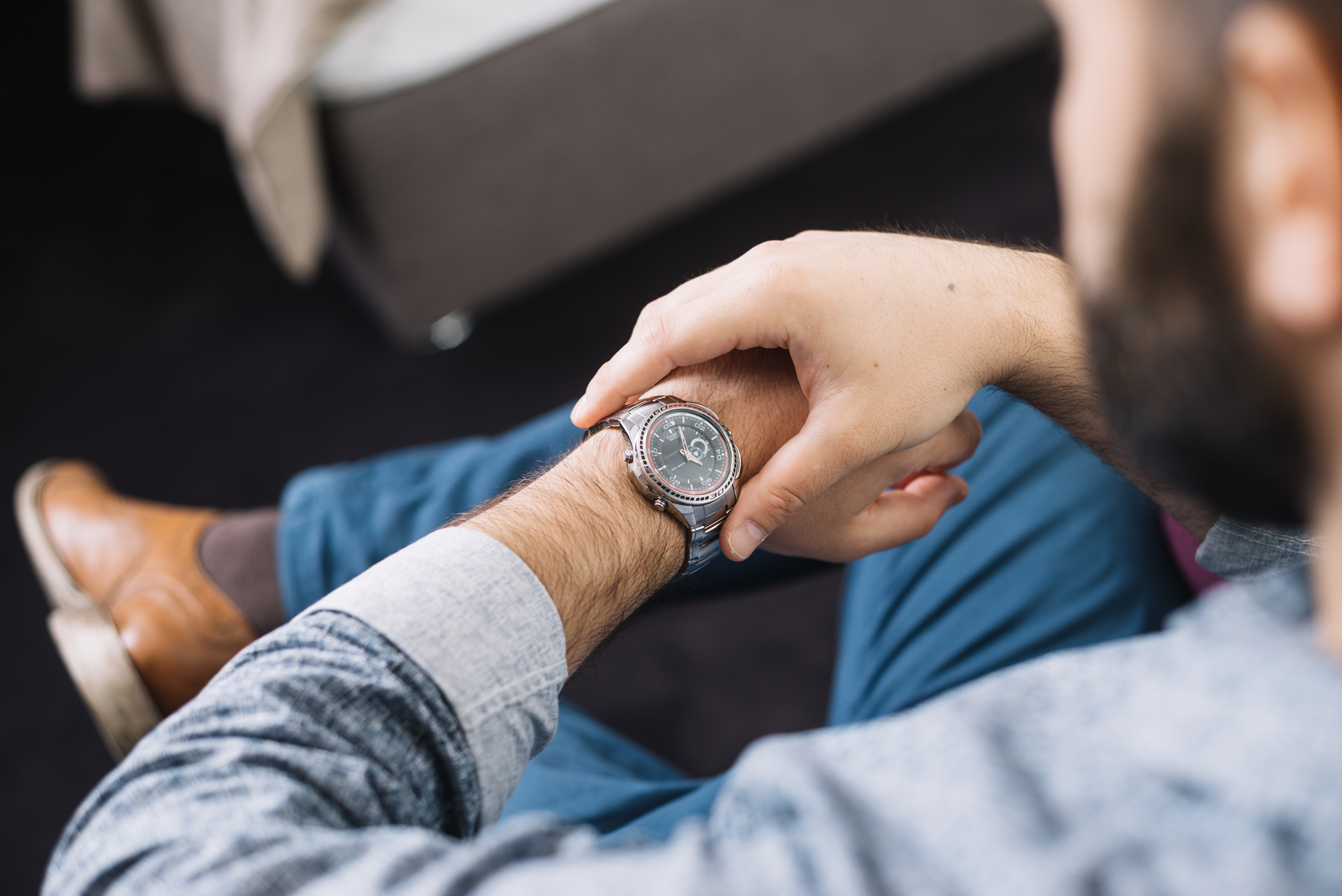 businessman-checking-time